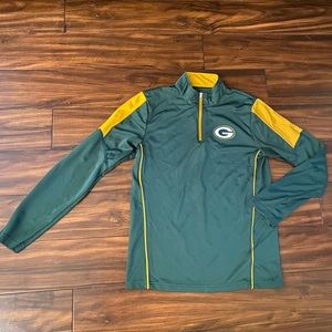 Packers 1/4 Zip Pullover
